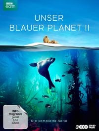 Produktbild: UNSER BLAUER PLANET II - Die komplette ungeschnittene Serie zur ARD-Reihe "Der blaue Planet" [3 DVDs]