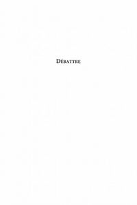 Produktbild: Debattre