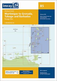 Produktbild: B5 Martinique to Tobago and Barbados Passage Chart