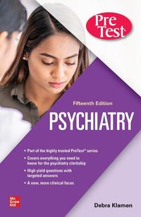 Produktbild: Psychiatry Pretest Self-Assessment and Review, 15th Edition
