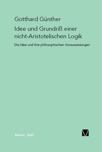 Produktbild: Idee und Grundriss einer nicht-Aristotelischen Logik