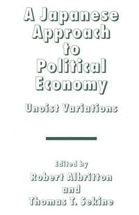 Produktbild: A Japanese Approach to Political Economy