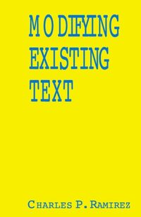 Produktbild: Modifying Existing Text