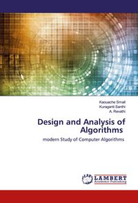 Produktbild: Design and Analysis of Algorithms