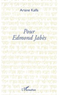 Produktbild: Pour Edmond Jab&egrave;s