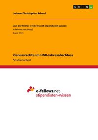 Produktbild: Genussrechte im HGB-Jahresabschluss