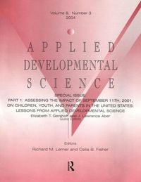 Produktbild: Part I: Assessing the Impact of September 11th, 2001, on Children, Youth, and Parents in the United States