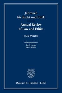 Produktbild: Jahrbuch f&uuml;r Recht und Ethik - Annual Review of Law and Ethics.