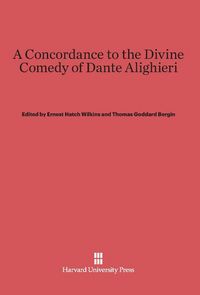 Produktbild: A Concordance to the Divine Comedy of Dante Alighieri
