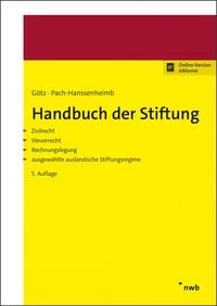 Produktbild: Handbuch der Stiftung