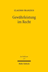 Produktbild: Gew&auml;hrleistung im Recht