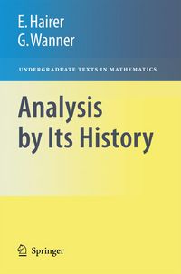 Produktbild: Analysis by Its History