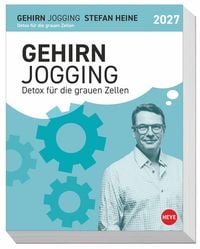 Produktbild Stefan Heine Gehirnjogging Tagesabreißkalender 2027