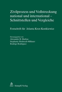 Produktbild: Zivilprozess und Vollstreckung national und international - Schnittstellen und Vergleiche