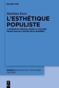 Produktbild: L&rsquo;esth&eacute;tique populiste