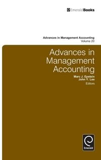 Produktbild: Advances in Management Accounting