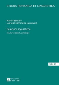 Produktbild: Relazioni linguistiche