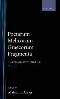 Produktbild: Poetarum Melicorum Graecorum Fragmenta