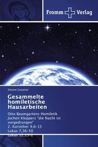 Produktbild: Gesammelte homiletische Hausarbeiten