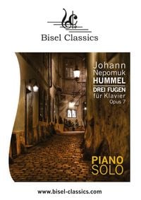 Produktbild: Drei Fugen f&uuml;r Klavier, Opus 7