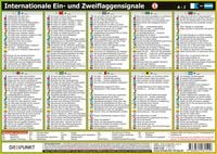 Produktbild: Info-Tafel-Set Flaggensignale