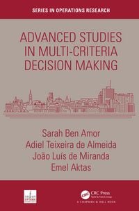 Produktbild: Advanced Studies in Multi-Criteria Decision Making