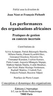 Produktbild: Performances organisations africaines