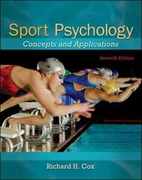 Produktbild: Sport Psychology: Concepts and Applications