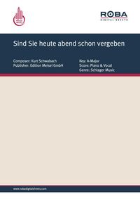 Produktbild: Sind Sie heute abend schon vergeben
