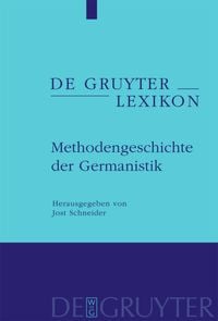 Produktbild: Methodengeschichte der Germanistik