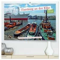 Produktbild: Hamburg an der Elbe &ndash; Impressionen eines Sommertages in der Hansestadt (hochwertiger Premium Wandkalender 2026 DIN A2 quer), Kunstdruck in Hochglanz