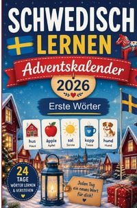 Produktbild: Schwedisch lernen Adventskalender 2026 - Erste W&ouml;rter