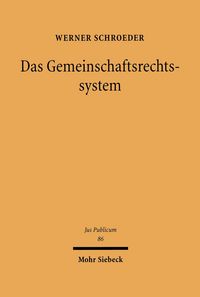 Produktbild: Das Gemeinschaftsrechtssystem