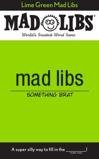 Produktbild: Lime Green Mad Libs