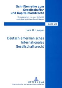 Produktbild: Deutsch-amerikanisches Internationales Gesellschaftsrecht