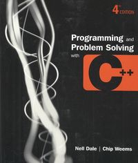 Produktbild: Programming and Problem Solving with C++