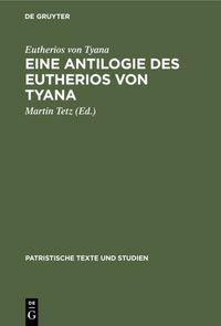 Produktbild: Eine Antilogie des Eutherios von Tyana