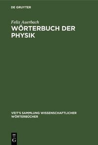 Produktbild: W&ouml;rterbuch der Physik