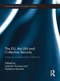 Produktbild: The EU, the UN and Collective Security