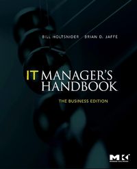 Produktbild: IT Manager's Handbook: The Business Edition