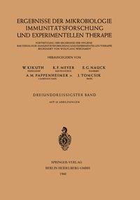 Produktbild: Ergebnisse der Mikrobiologie Immunit&auml;tsforschung und Experimentellen Therapie