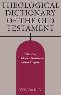 Produktbild: Theological Dictionary of the Old Testament, Volume IV
