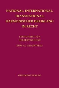 Produktbild: National, International, Transnational: Harmonischer Dreiklang im Recht