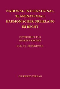 Produktbild: National, International, Transnational: Harmonischer Dreiklang im Recht
