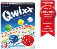 Bild vom Artikel QWIXX, nominiert zum Spiel des Jahres 2013 vom Autor Steffen Benndorf
