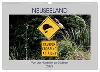 Produktbild: Neuseeland - Von der Nordinsel zur S&uuml;dinsel (Wandkalender 2027 DIN A3 quer), CALVENDO Monatskalender
