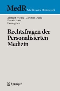 Produktbild: Rechtsfragen der Personalisierten Medizin