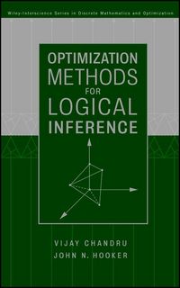 Produktbild: Optimization Methods for Logical Inference
