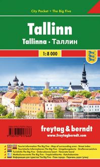 Produktbild: freytag & berndt Innenstadtplan Tallinn 1:10.000
