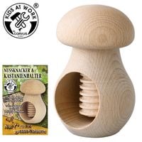 Produktbild: Corvus A600396 - Kastanienhalter natur/unbehandelt zum bemalen, Nussknacker